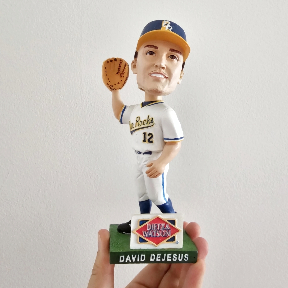 ⚾ David DeJesus Wilmington Blue Rocks Bobblehead | Minor League Baseball Figure